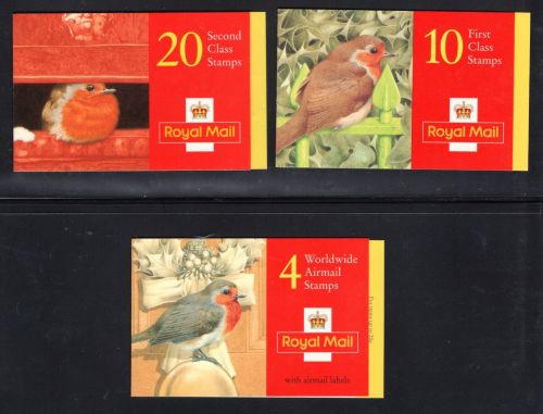 Großbritannien MiNr. MH 0-177, 0179 und 0178 Rotkehlchen postfrisch Tiere