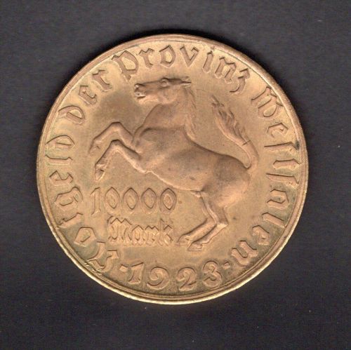 Provinz Westfalen 1923 10000 Mark