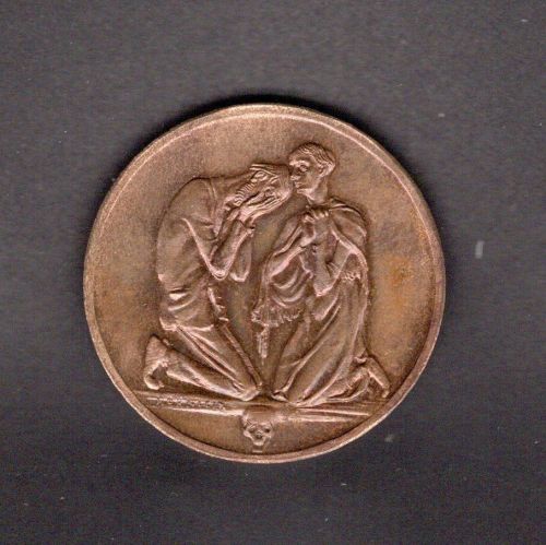 Weimar Medaille 1923 im Juli kostete 1 Pfund Mehl....