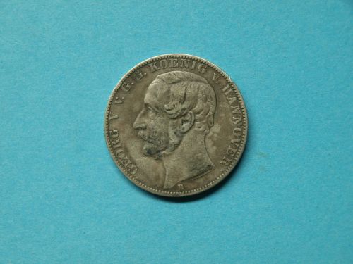 Hannover 1863 1 Vereinstaler Georg V.