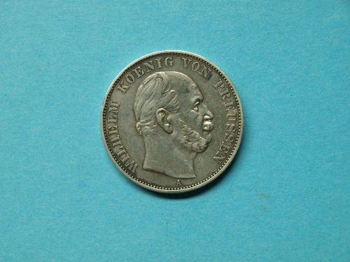 Preussen 1871 Siegestaler König Wilhelm