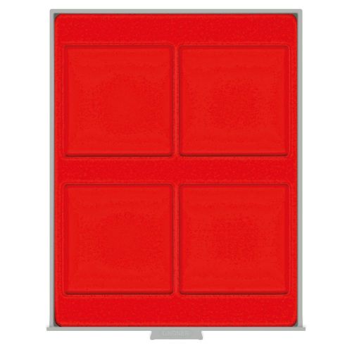 Lindner D-Box Hellrot Standard 2804 Neu