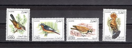 Algerien MiNr. 705-708 Heimische Vögel, Satz postfrisch Tiere