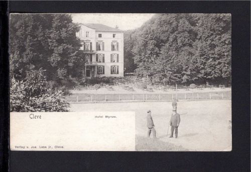 AK Cleve (Kleve) NRW um 1910 Hotel Styrum