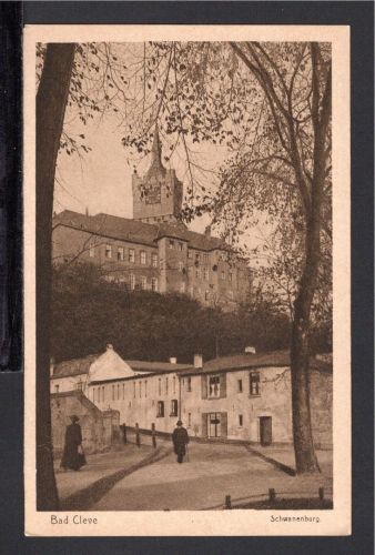 AK Cleve (Kleve) NRW 1925 Schwanenburg