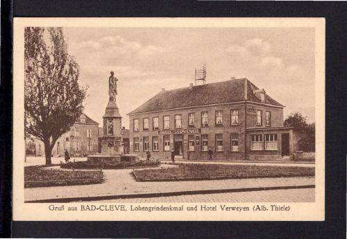 AK Cleve (Kleve) NRW um 1920 Hotel Verweyen von Albert Thiele
