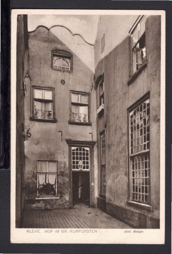 AK Cleve (Kleve) NRW 1927 Hof im Großen Kurfürsten