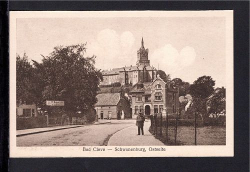 AK Cleve (Kleve) NRW um 1910 Schwanenburg Ostseite