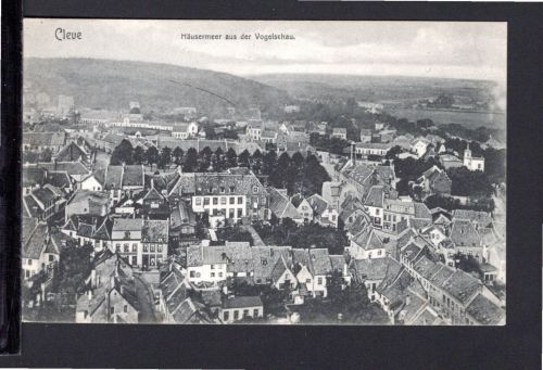 AK Cleve (Kleve) NRW um 1910 Stadtbild von oben