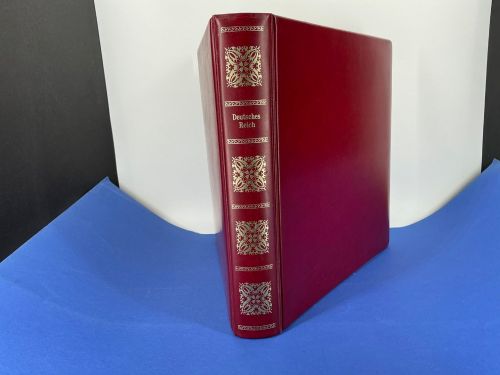 Borek Deutsches Reich 1933-45 Ringbinder Rot mit Vordruck neuwertig