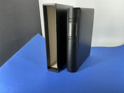 Lindner ETB Classic Album/ Kassette Schwarz mit je 20 Hüllen neuwertig