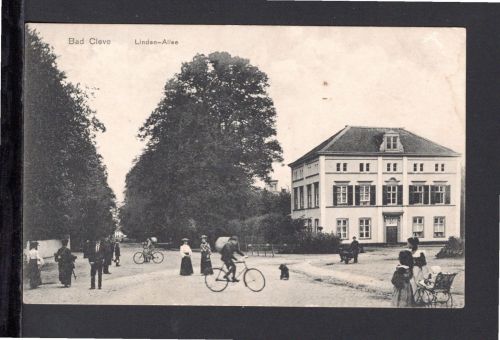 AK Cleve (Kleve) NRW um 1900 Lindenallee