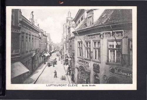 AK Cleve (Kleve) NRW um 1910 Große Straße, Konditorei