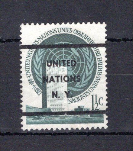 UNO New York MiNr. 2 x V postfrisch Attest