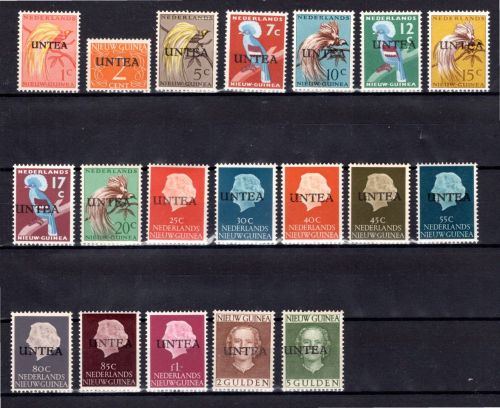 West-Neuguinea UNTEA MiNr. 1-19 postfrisch