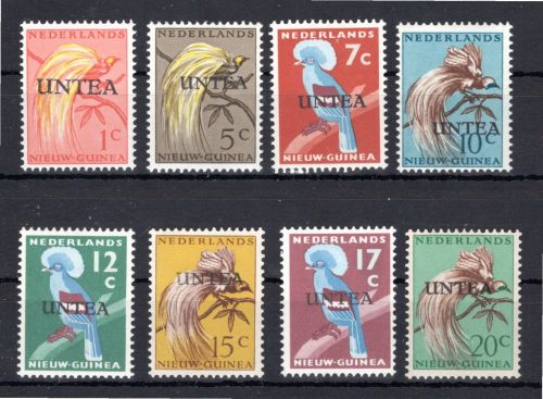 West-Neuguinea UNTEA MiNr. 1-9 III postfrisch