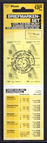 Österreich MiNr. MH 21 gestempelt Kunsthäuser