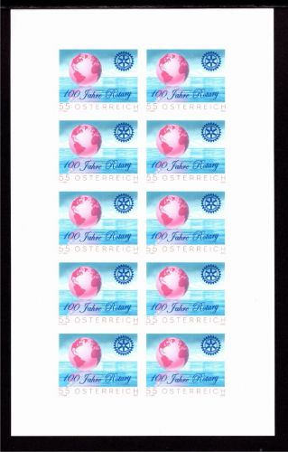 Österreich Kleinbogen MiNr. 2517 Buntdruck