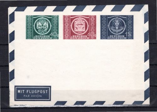 Österreich MiNr. 943-945 postfrisch UPU Aerogramm
