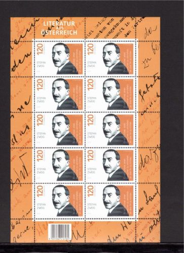 Österreich MiNr. 3806 postfrisch als Kleinbogen, Literatur