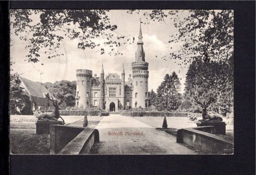 AK Kreis Kleve NRW 1921 Schloss Moyland, Südostseite