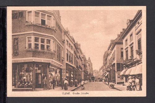 AK Cleve (Kleve) NRW um 1910 Große Straße