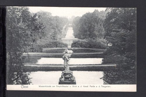 AK Cleve (Kleve) NRW um 1910 Wasserkünste am Amphietheater