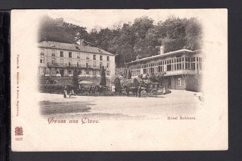 AK Cleve (Kleve) NRW um 1900 Hotel Robbers