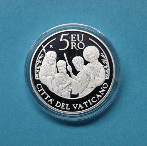 Vatikan 2017 5 Euro Weltfriedenstag Etui Zertifikat Umkarton PP