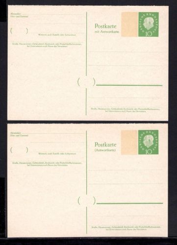 Bund Ganzsache MiNr. P 46 I F/A postfrisch