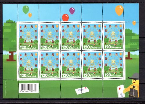 Österreich MiNr. 3675 postfrisch als Kleinbogen