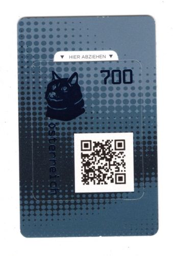 Österreich Cryp 2020 MiNr. 3540 Block 116: grün postfrisch Doge