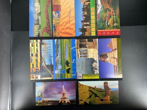 UNO Wien Markenheftchen MiNr. 3-12 postfrisch