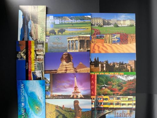 UNO Wien Markenheftchen MiNr. 3-15 gestempelt