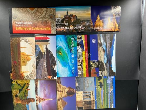 UNO Wien Markenheftchen MiNr. 8-20 gestempelt