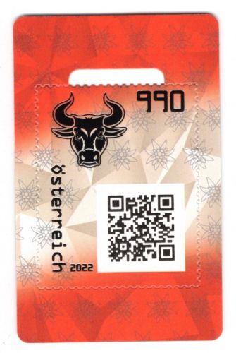 Österreich Cryp MiNr. 3677 Block 139 ANK 13a Bull, schwarz postfrisch