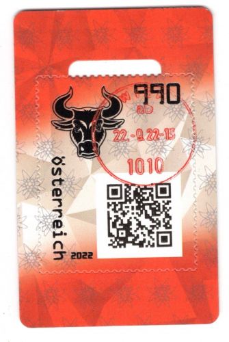 Österreich Cryp MiNr. 3677 Block 139 ANK 13a Bull schwarz Ersttagsstempel