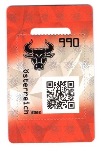 Österreich Cryp MiNr. 3677 Block 139 ANK 13c Bull - ROT !! postfrisch