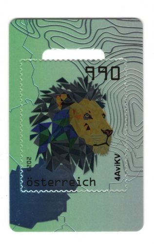 Luxemburg Cryp 2023 MiNr. Block 52 Löwe ANK 16: grün, postfrisch