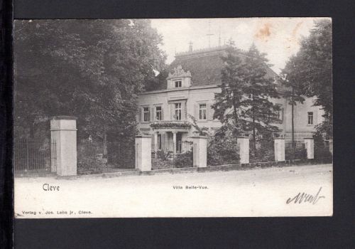 AK Cleve (Kleve) NRW 1902 Villa Belle-Vue
