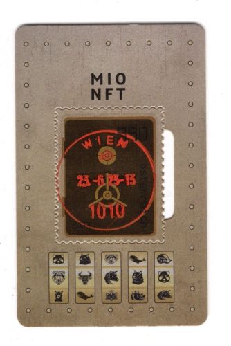 Österreich Kryp MiNr. 3732 Ersttagsstempel Safe MIO NFT Schnuller 2023