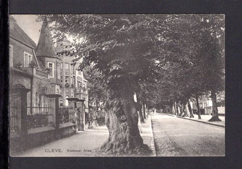 AK Cleve (Kleve) NRW 1916 Nassauer Allee