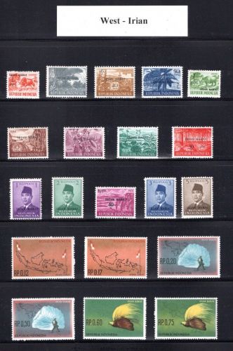 West-Irian komplette FDC 2007 MiNr. 1-42 + Porto postfrisch