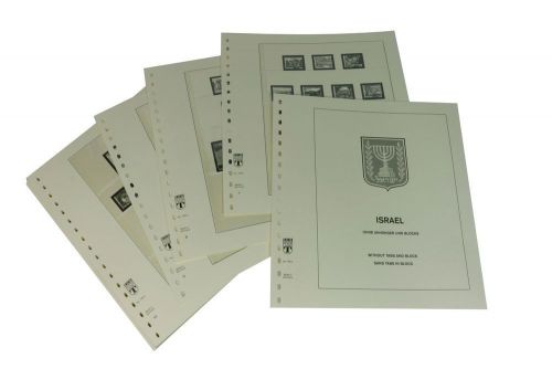 Lindner-T Israel (ohne Anhänger und Blocks) 1985-2002 Vordrucke 156-85 Neuware