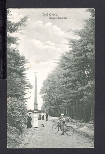AK Cleve (Kleve) NRW um 1910 Kriegerdenkmal