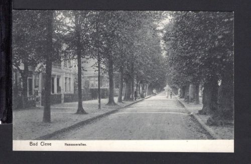 AK Cleve (Kleve) NRW um 1910 Nassauerallee