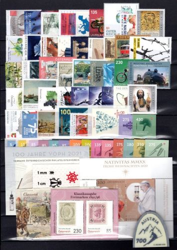 Österreich Jahrgang 2020 postfrisch