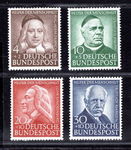 Bund MiNr. 173-176 postfrisch geprüft Schlegel
