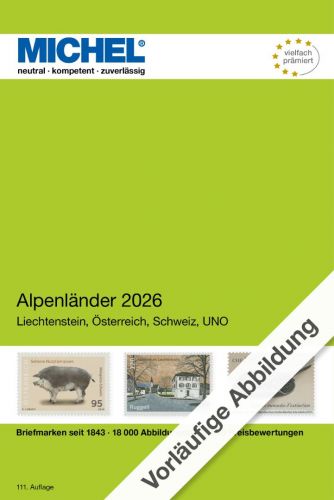 Michel Katalog Alpenländer 2026 (E1) 6081-1 Neu