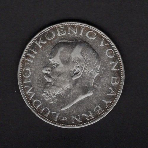 Bayern 1914 3 Mark Ludwig III. ss